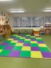 Мягкий пол, коврики-пазлы 50х50x2.0 см. Фиолетовый.