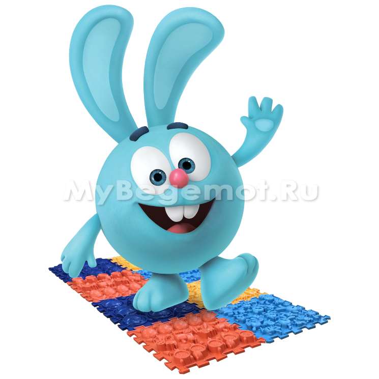 Коврик-пазл массажный Орто Пазл серия Смешарики "Крош" 
