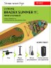 Двухслойный Сапборд Bradex Summer 11’ 335х86х15 см. 
