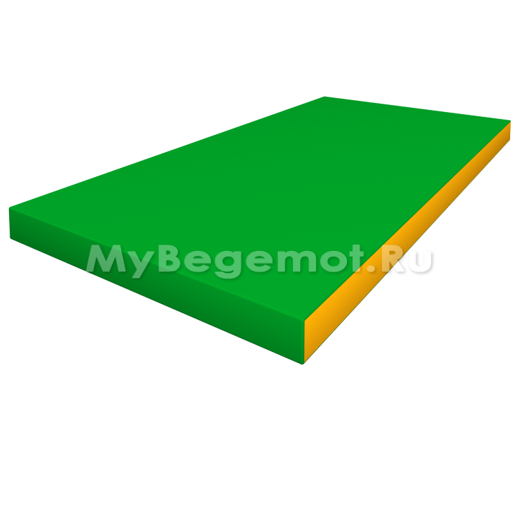 Мат гимнастический, защитный 200х100x10 см